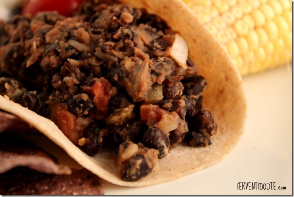 black bean burrito 2
