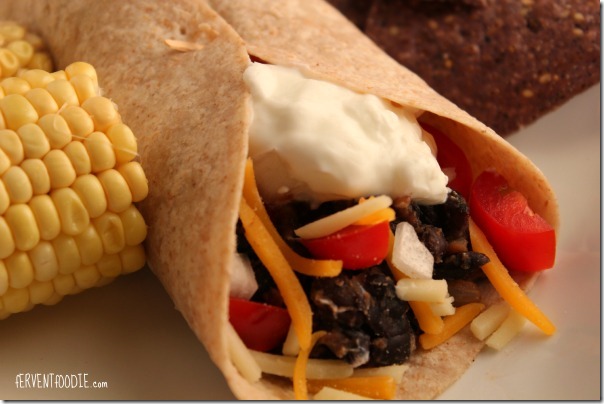 black bean burrito 3