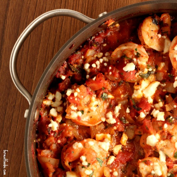 Shrimp and Fire Roasted Tomatoes